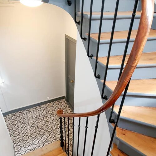 Rénovation hall d’entrée à Asnières