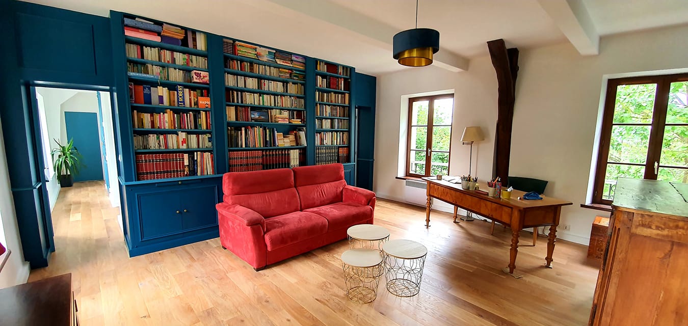 Peinture dans un appartement rénové