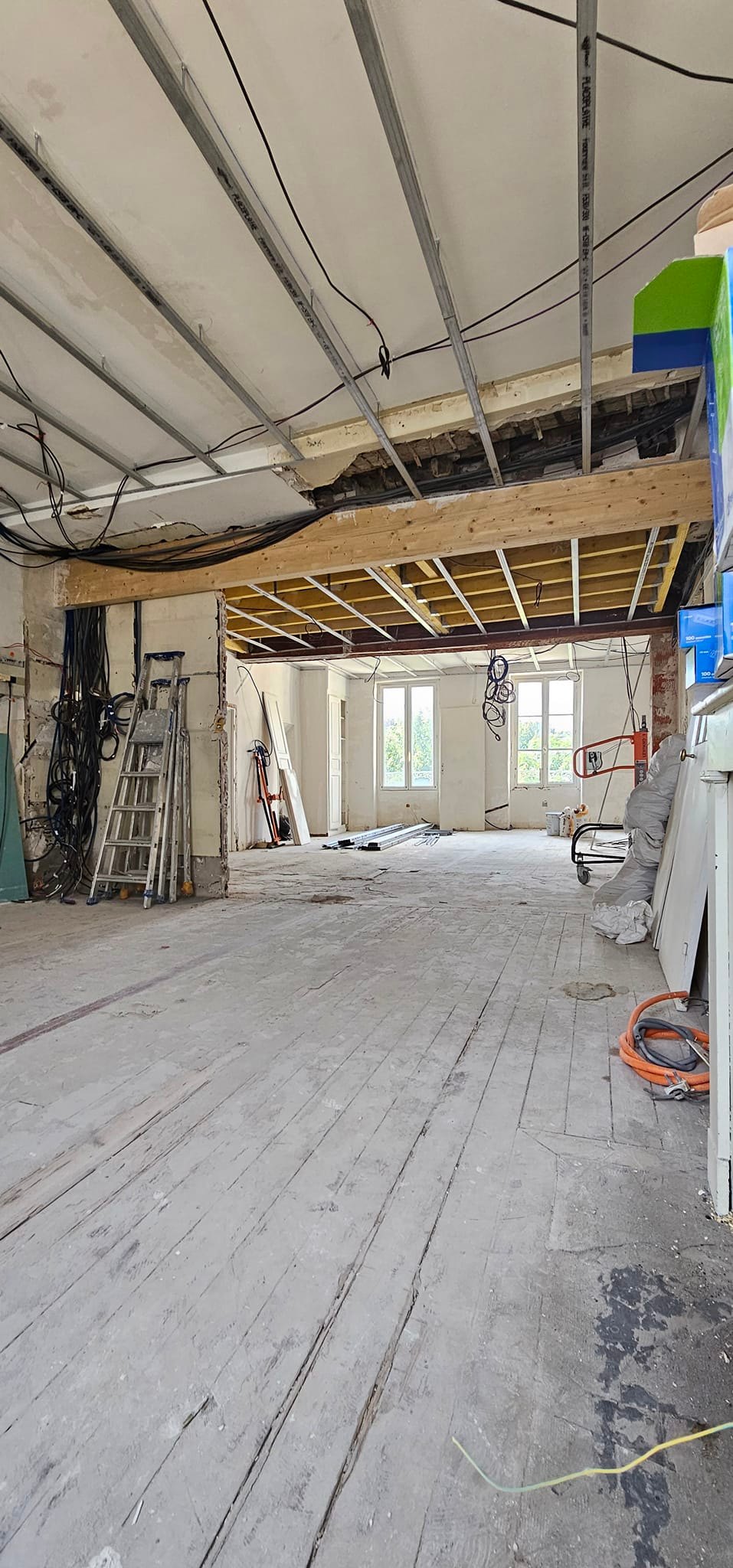Chantier avant rénovation