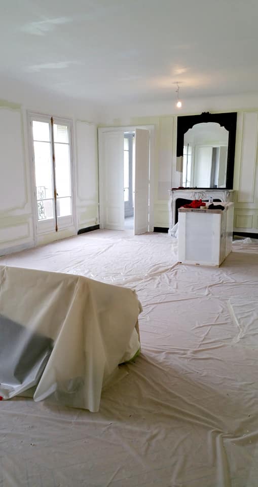 Rénovation de la peinture d'appartement à Paris (85)