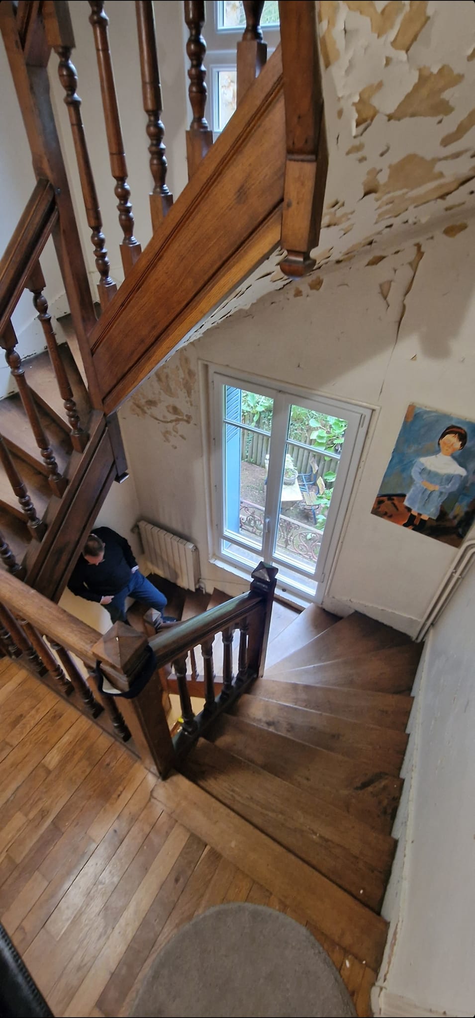 Cage d'escalier à revoir