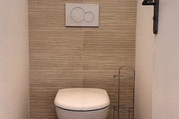 Rénovation toilettes Appartement Auvers