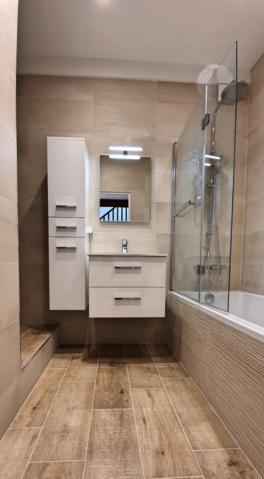 Réhabilitation d'une salle de bain dans le 95